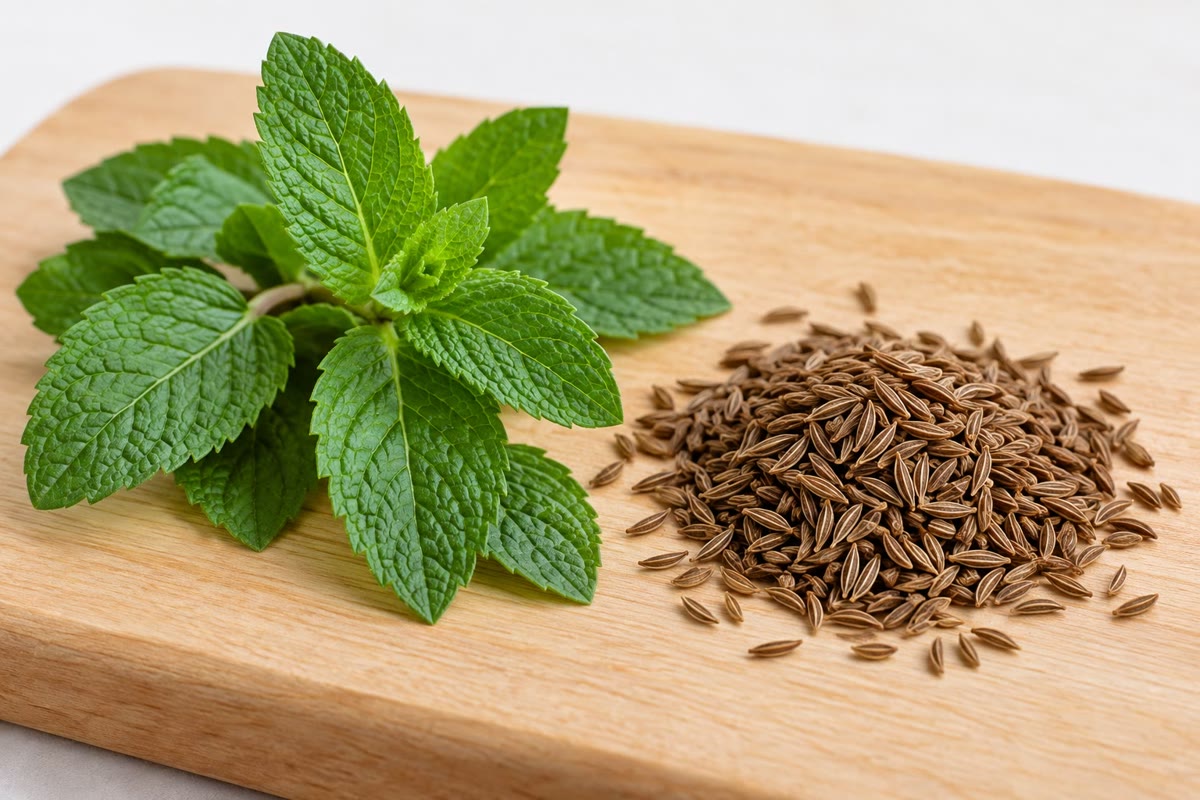 Spearmint and caraway: two mirror-image molecules, two smells.
